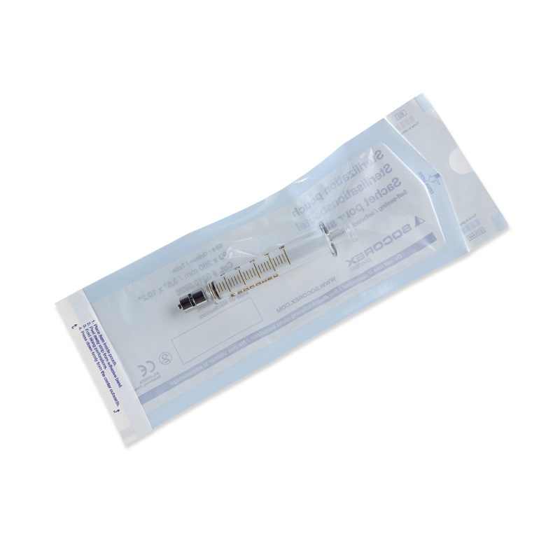 Sterilization Pouch With Syringe Dosys All Glass 5ml   Socorex
